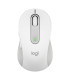 Mouse raton logitech m650 for business mediano wireless inalambrico blanco crudo