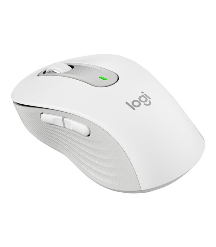 Mouse raton logitech m650 for business mediano wireless inalambrico blanco crudo