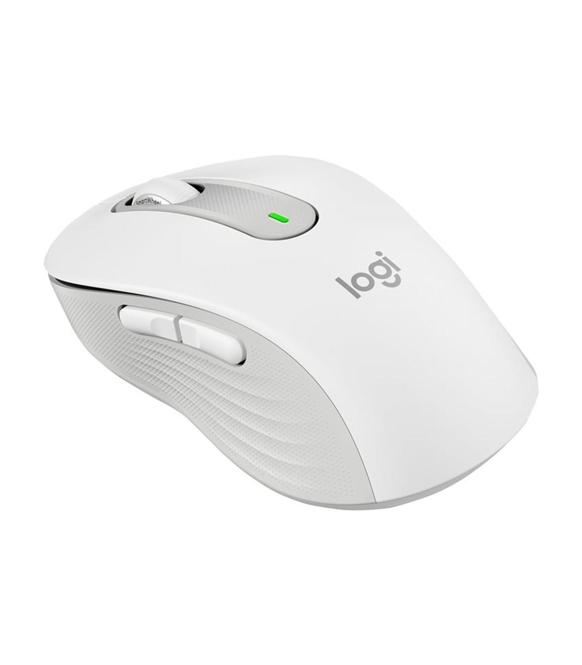 Mouse raton logitech m650 for business mediano wireless inalambrico blanco crudo