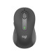 Mouse raton logitech m650 for business mediano wireless inalambrico grafito