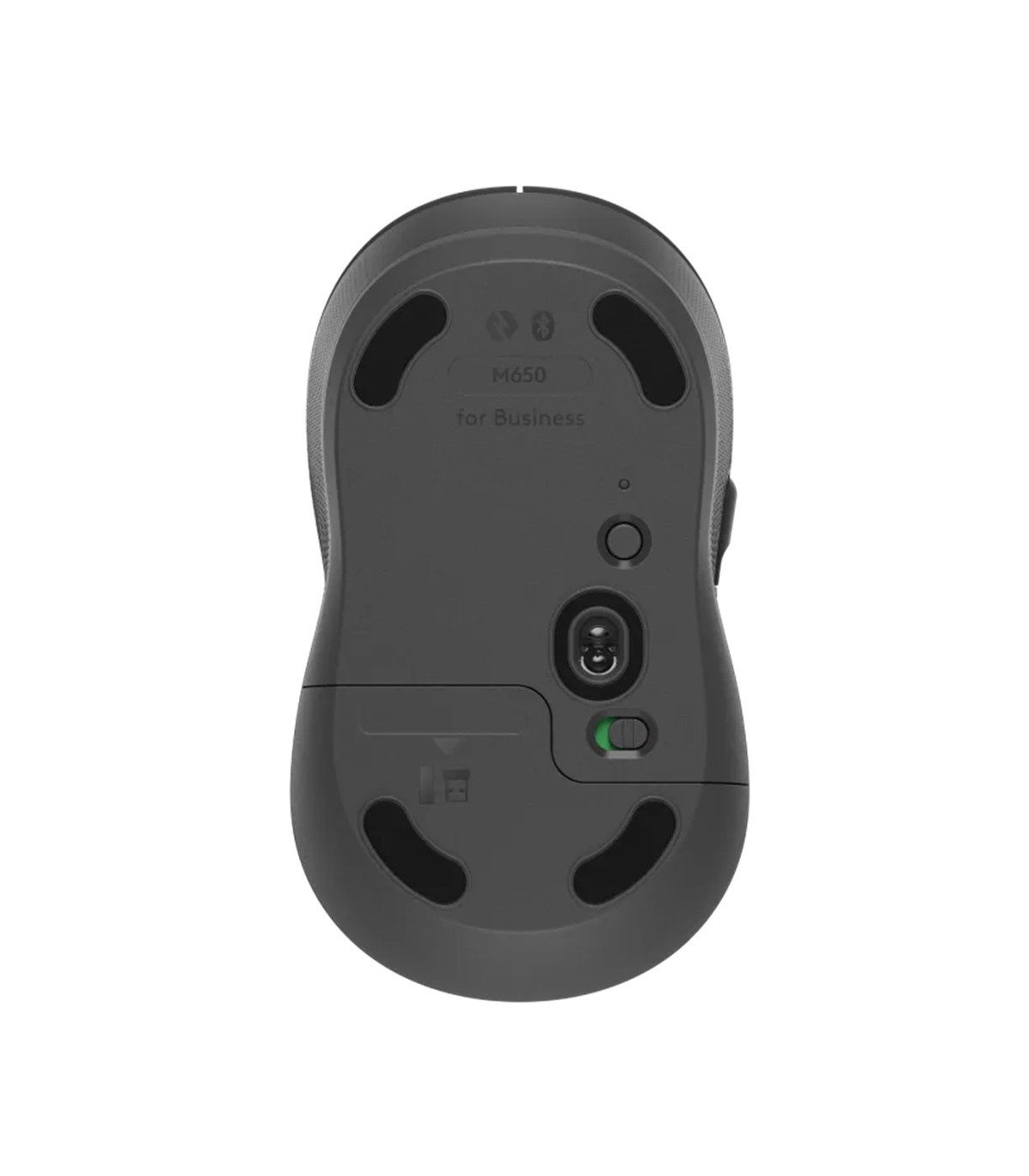 Mouse raton logitech m650 for business mediano wireless inalambrico grafito