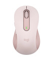 Mouse raton logitech m650 grande optico wireless inalambrico rosa