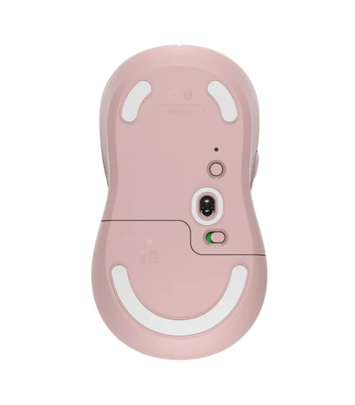 Mouse raton logitech m650 grande optico wireless inalambrico rosa