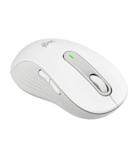 Mouse raton logitech m650 para zurdos optico wireless inalambrico blanco crudo
