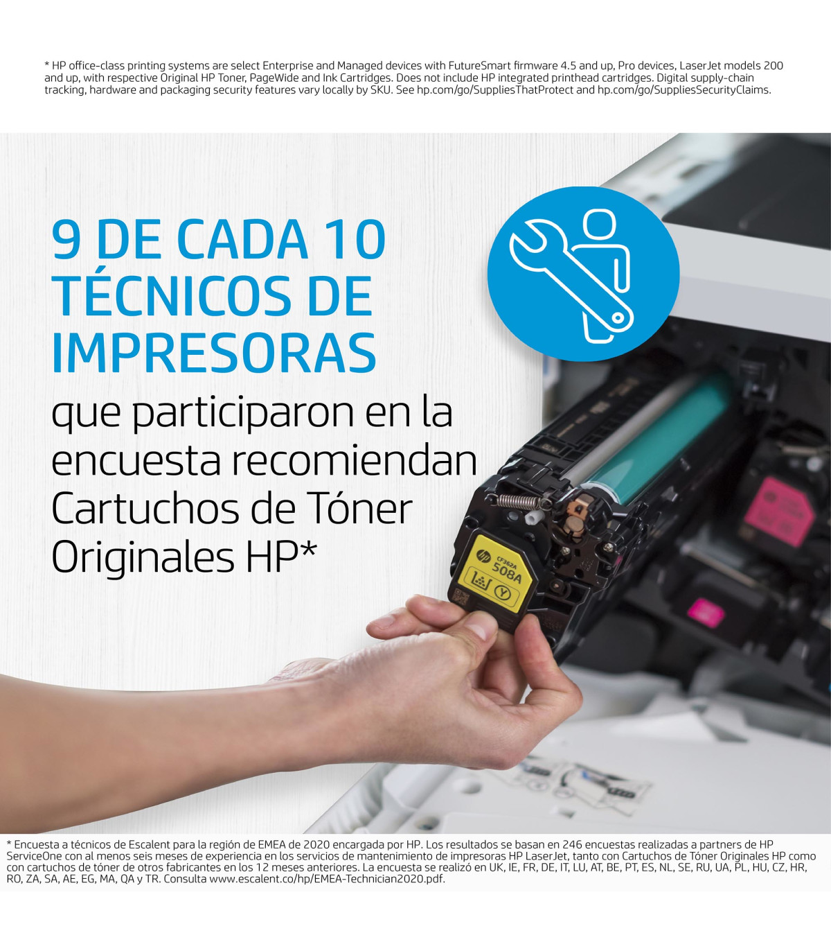 Toner hp 659a laserjet amarillo