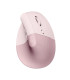 Mouse raton vertical logitech lift 6 botones 4000 dpi wireless inalambrico rosa