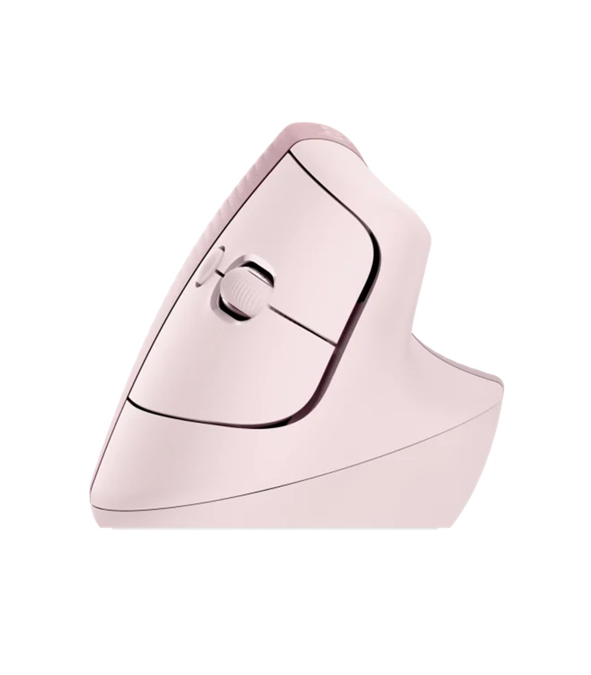 Mouse raton vertical logitech lift 6 botones 4000 dpi wireless inalambrico rosa
