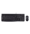 Teclado + mouse raton logitech desktop mk120 usb italiano
