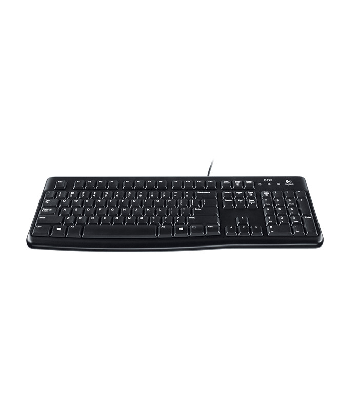 Teclado + mouse raton logitech desktop mk120 usb italiano
