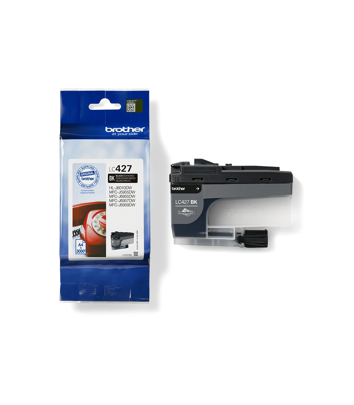 Cartucho tinta brother lc427bk negro 3000 paginas