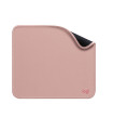Alfombrilla logitech desk mat studio series rosa oscuro