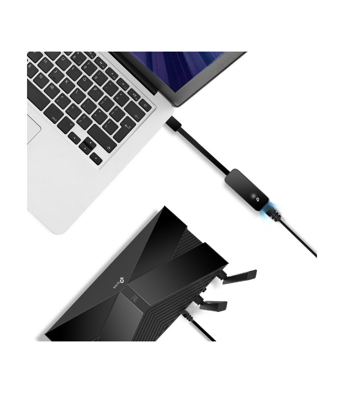 Adaptador usb 3.0 a gigabit ethernet tp - link ue306 negro