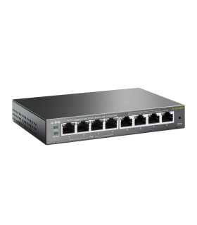 Switch 8 puertos tp - link tl - sg108pe easy smart 10 - 100 - 1000 4 puertos poe