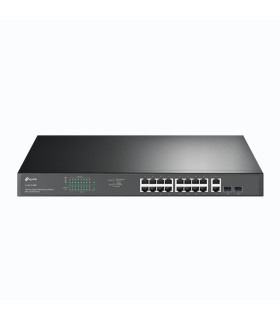 Switch 18 puertos tp - link tl - sg1218mp 16 puertos gigabit poe 2 puertos sfp