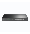 Switch 18 puertos tp - link tl - sg1218mp 16 puertos gigabit poe 2 puertos sfp