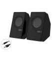 Altavoces conceptronic bjorn02b - 6w - negro