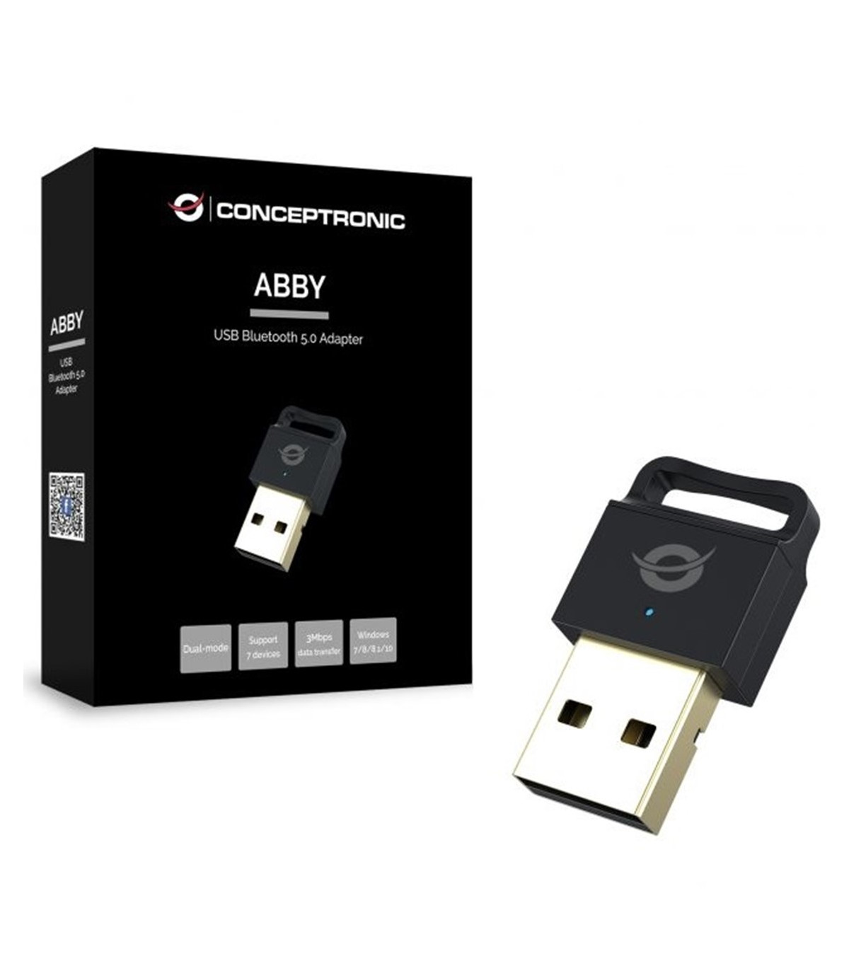 Adaptador conceptronic usb bluetooth 5.0 nano alcance 20m