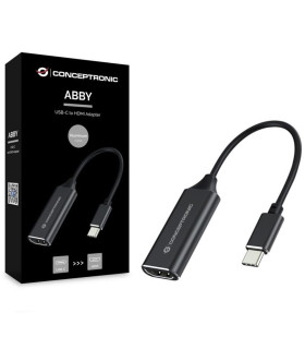 Adaptador conceptronic usb - c a hdmi hembra - 4k - 30 hz