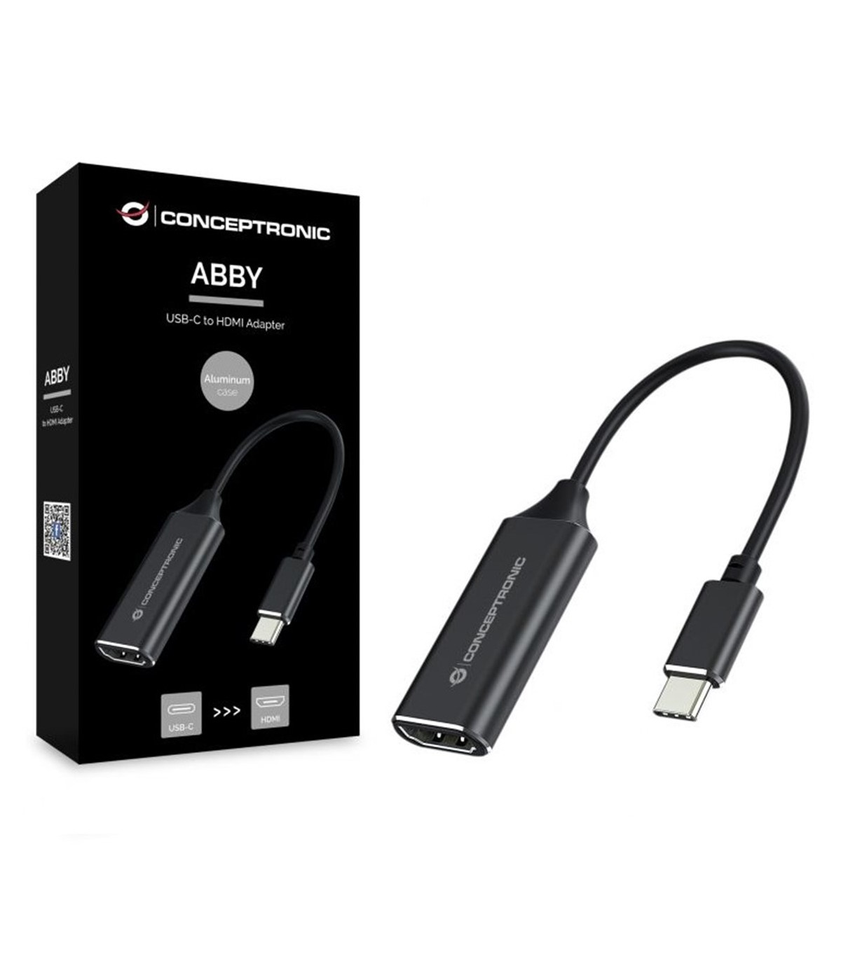 Adaptador conceptronic usb -  c a hdmi hembra - 4k - 30 hz