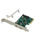 Tarjeta conceptronic emrick07g pci express 4x 2 puertos usb 3.2 gen2 (2xusb - c)