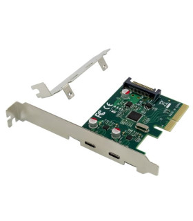 Tarjeta conceptronic emrick07g pci express 4x 2 puertos usb 3.2 gen2 (2xusb - c)