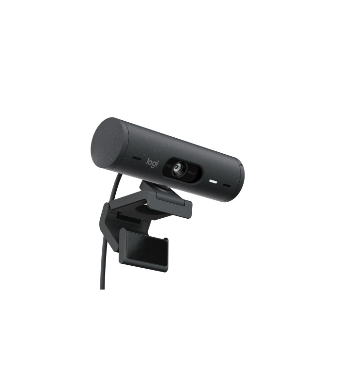 Webcam logitech brio 505 grafito full hd -  usb tipo c