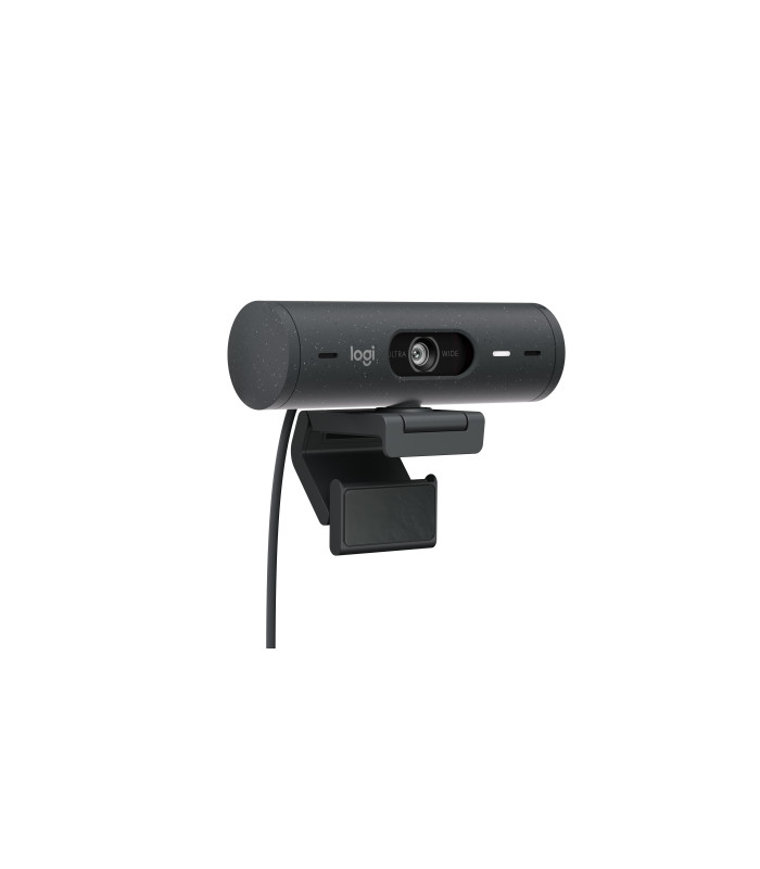 Webcam logitech brio 505 grafito full hd -  usb tipo c