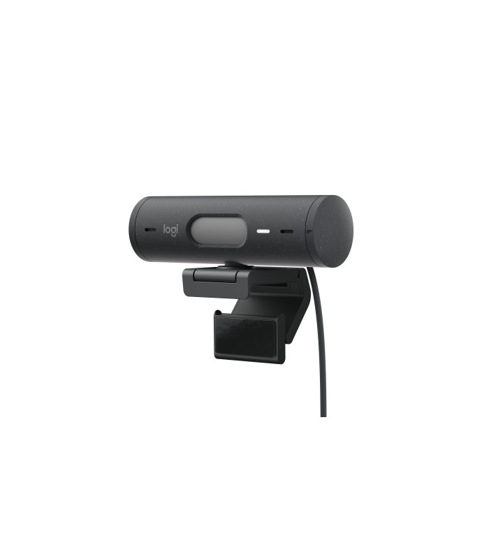 Webcam logitech brio 505 grafito full hd -  usb tipo c