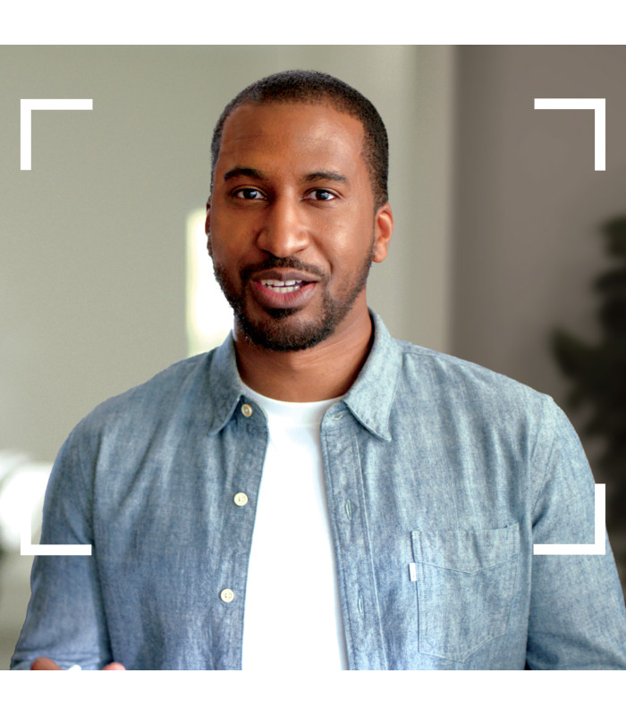 Webcam logitech brio 500 grafito full hd -  usb tipo c