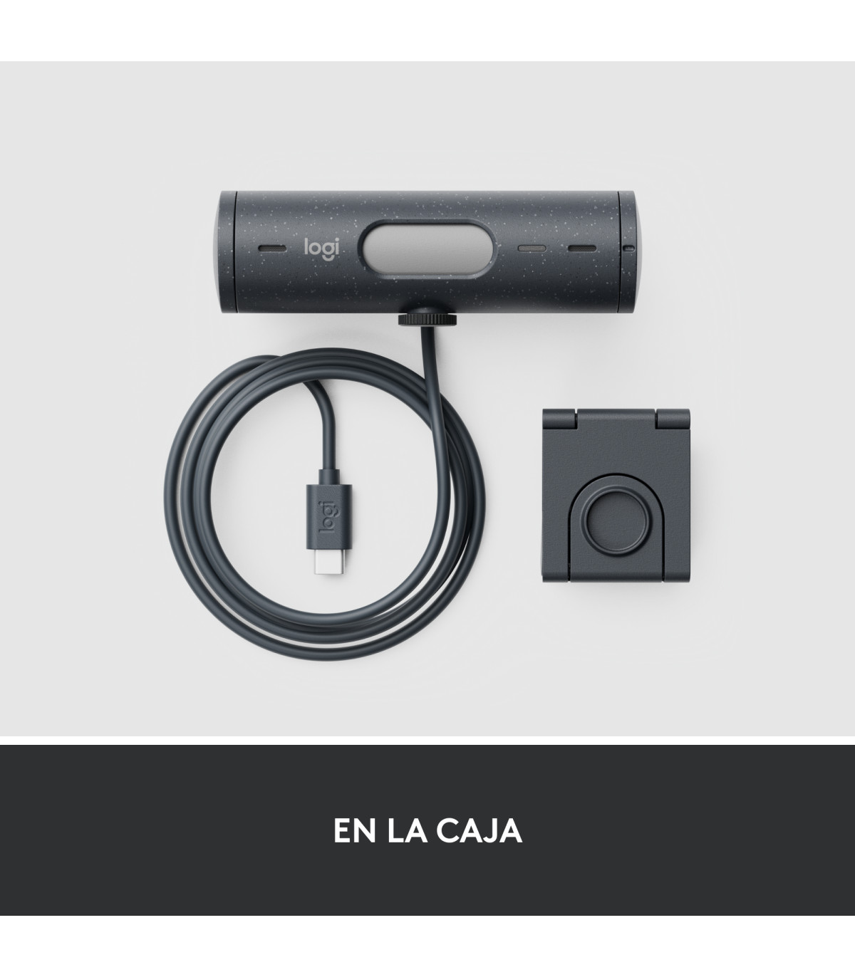 Webcam logitech brio 500 grafito full hd -  usb tipo c