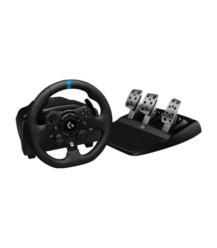 Volante y pedales logitech g923 para xbox y pc