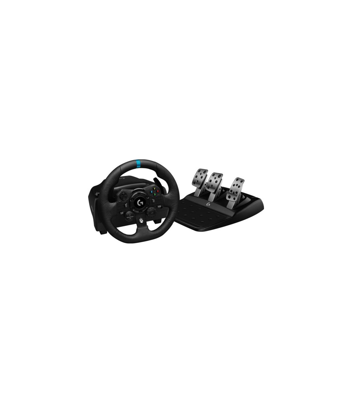 Volante y pedales logitech g923 para xbox y pc