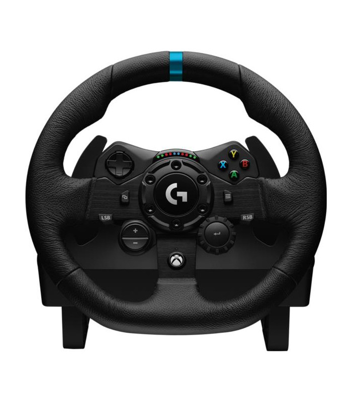 Volante y pedales logitech g923 para xbox y pc