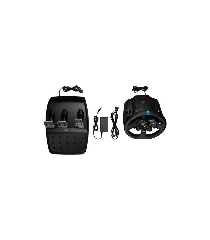 Volante y pedales logitech g923 para xbox y pc