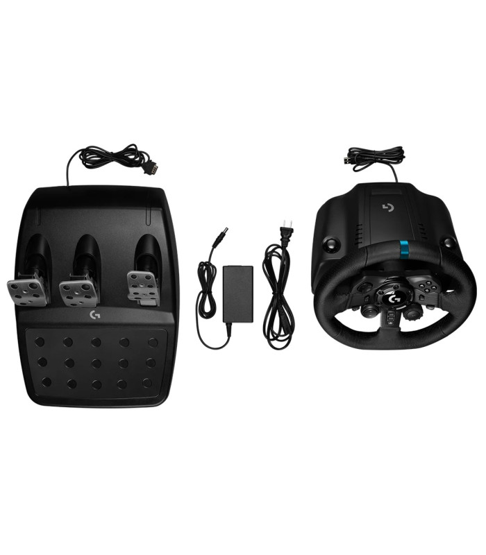 Volante y pedales logitech g923 para ps4|ps5|pc