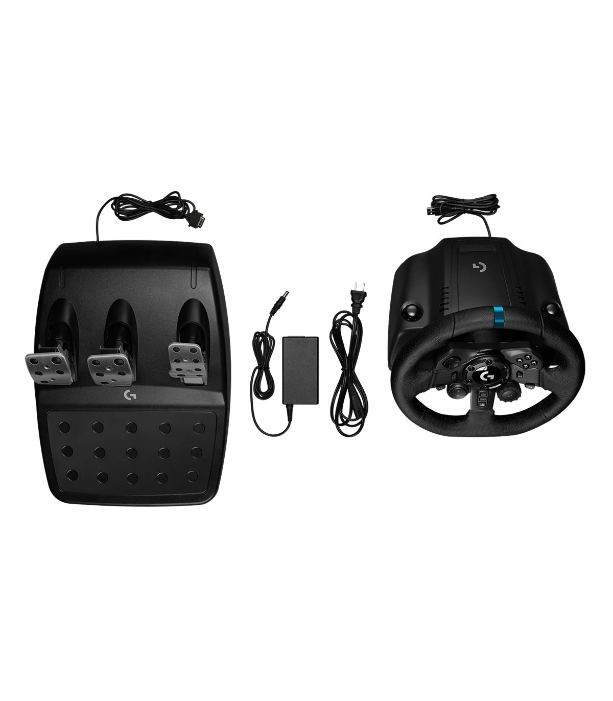 Volante y pedales logitech g923 para ps4|ps5|pc