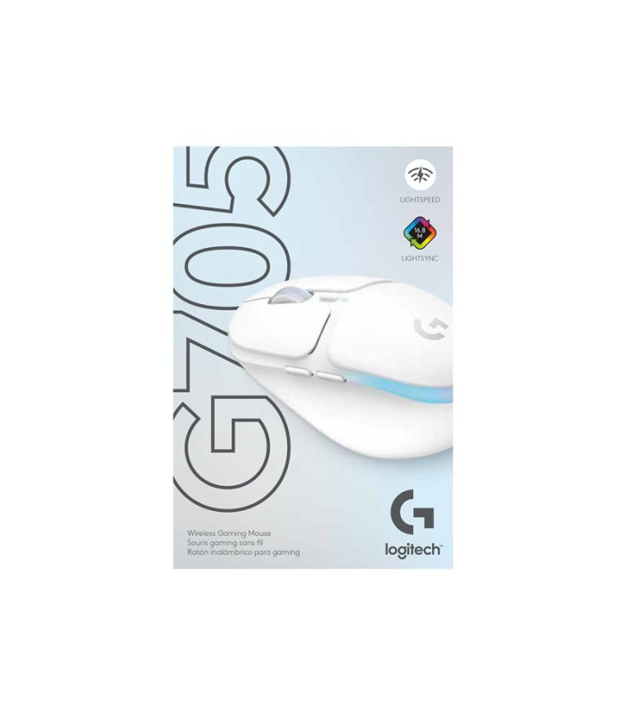 Mouse raton logitech g g705 wireless inalambrico 8200ppp blanco