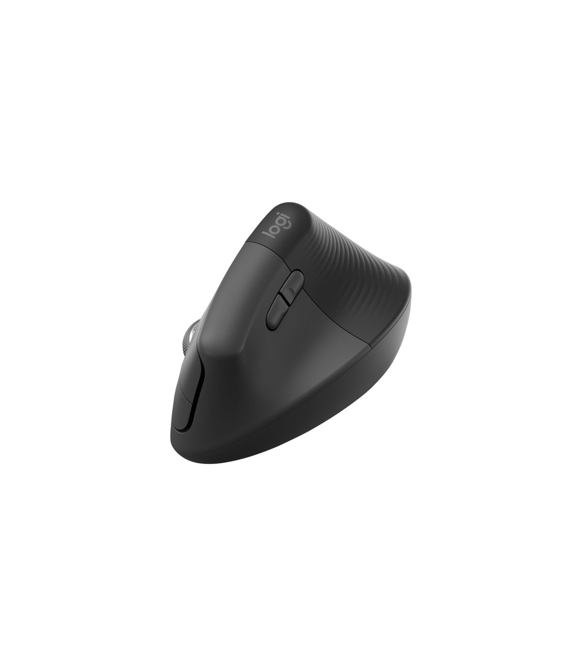 Mouse raton vertical logitech lift for business para zurdos 6 botones 4000 dpi wireless inalambrico grafito