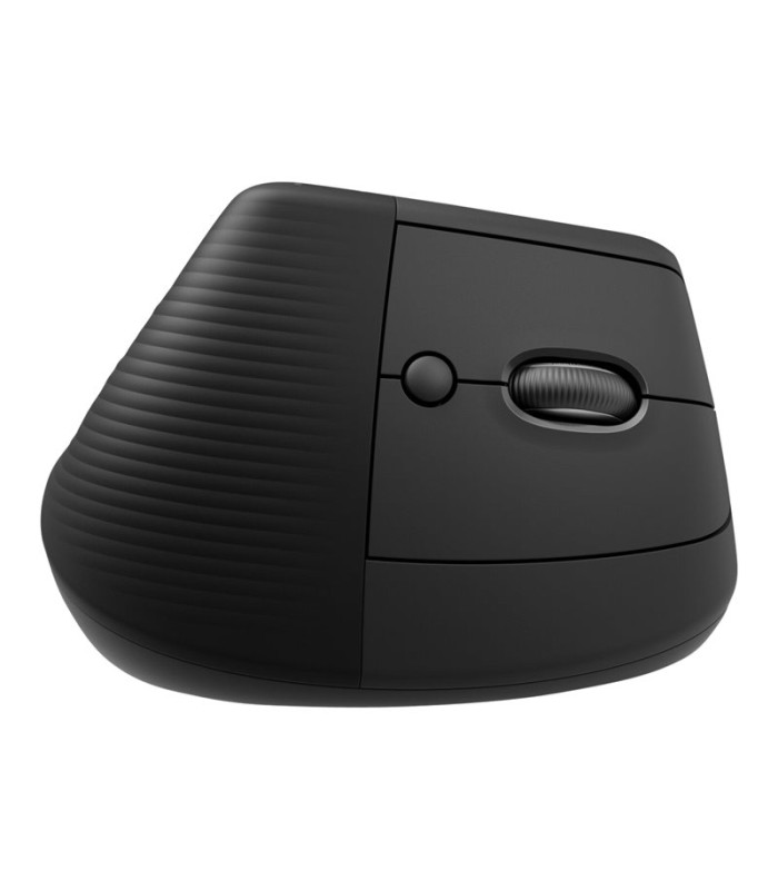 Mouse raton vertical logitech lift for business para zurdos 6 botones 4000 dpi wireless inalambrico grafito
