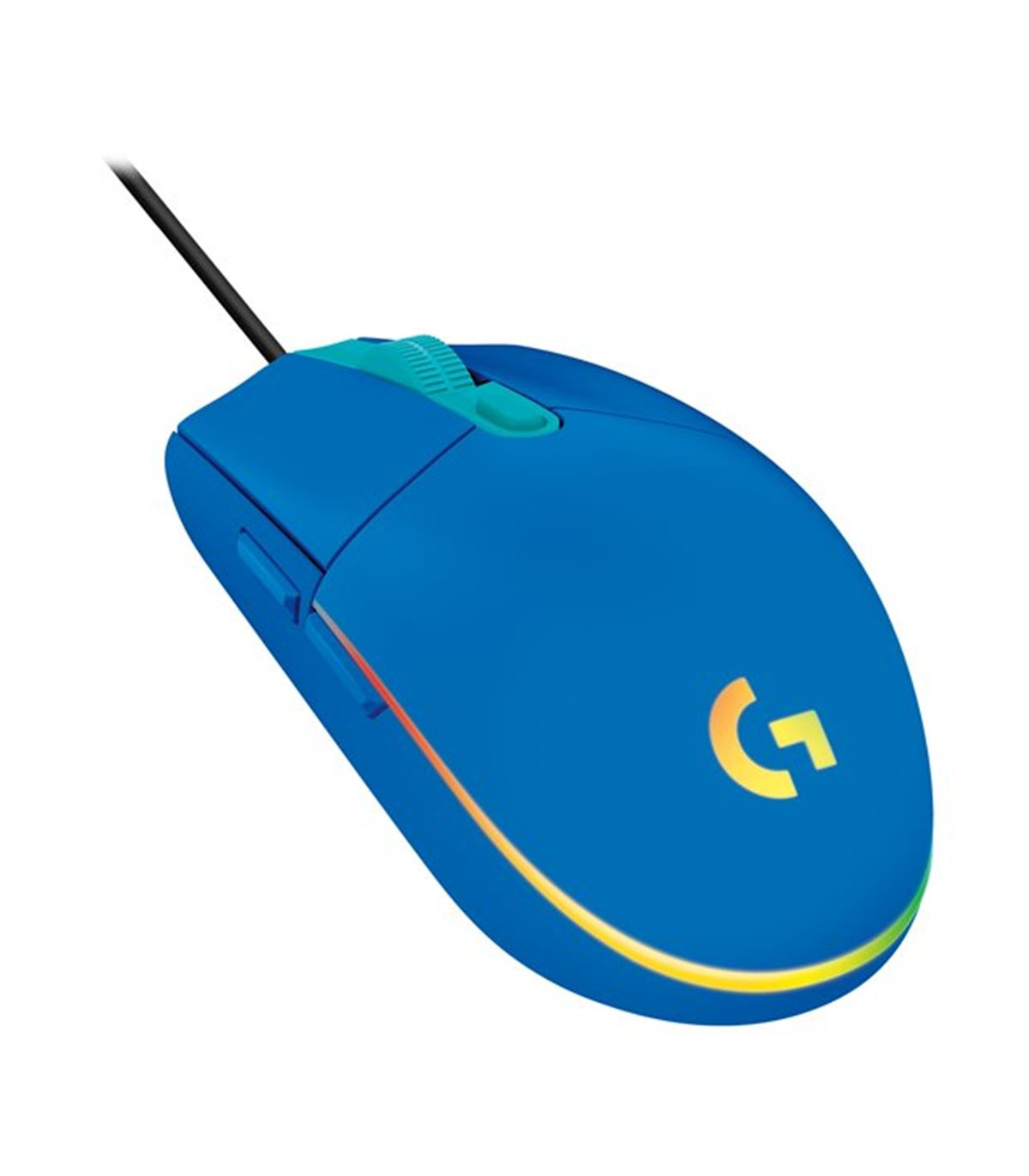 Mouse raton logitech g203 lightsync azul gaming 8.000 dpi 6 botones