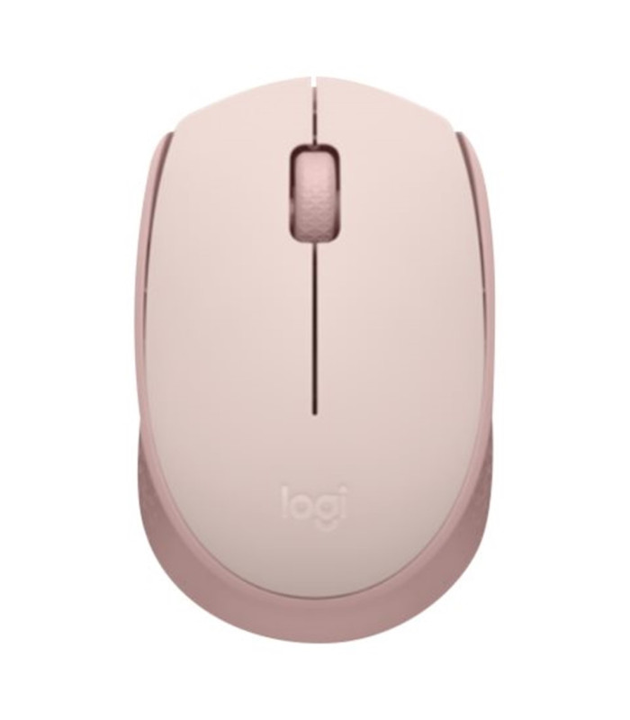 Mouse raton logitech m171 optico wireless inalambrico rosa