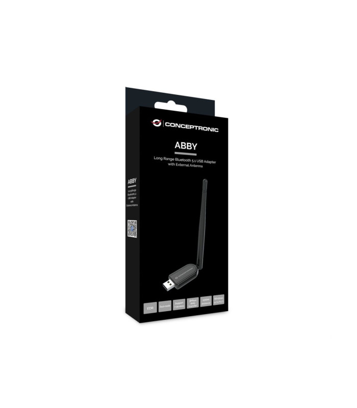Adaptador conceptronic usb bluetooth abby07b 5.1 largo alcance 100m
