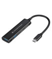 Hub usb tipo c conceptronic hubbies12b 4 puertos usb 3.2 2 puertos usb tipo c