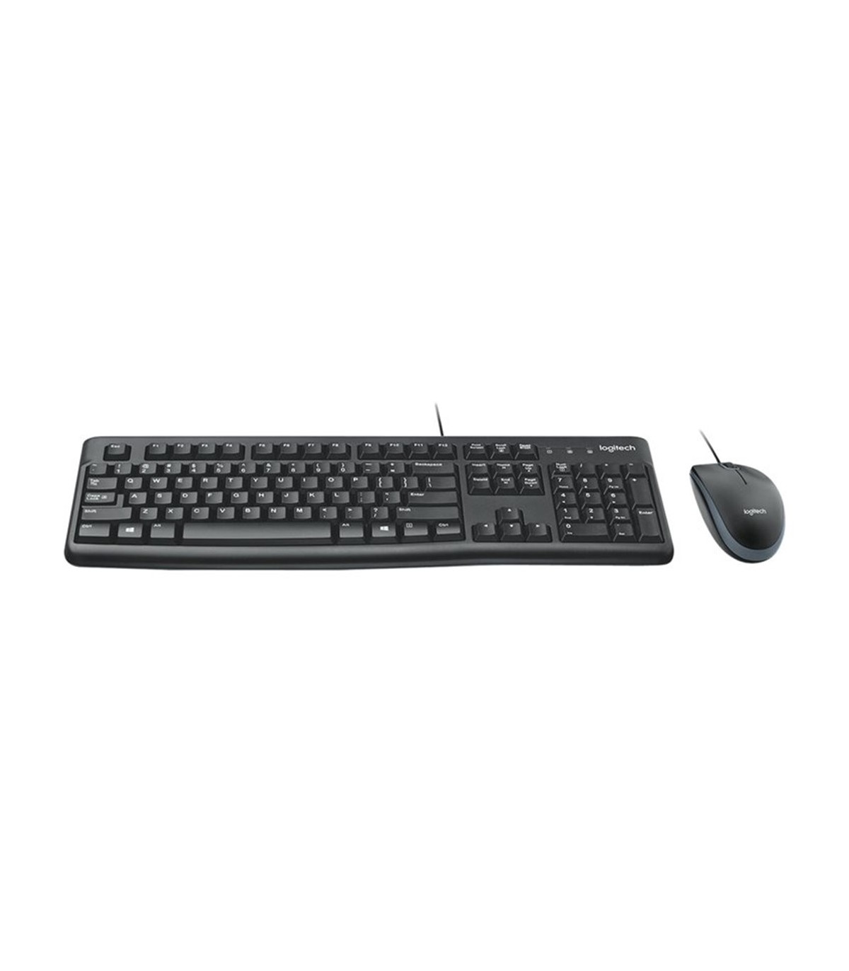 Teclado + mouse logitech mk120 optico usb 2.0 negro ingles uk