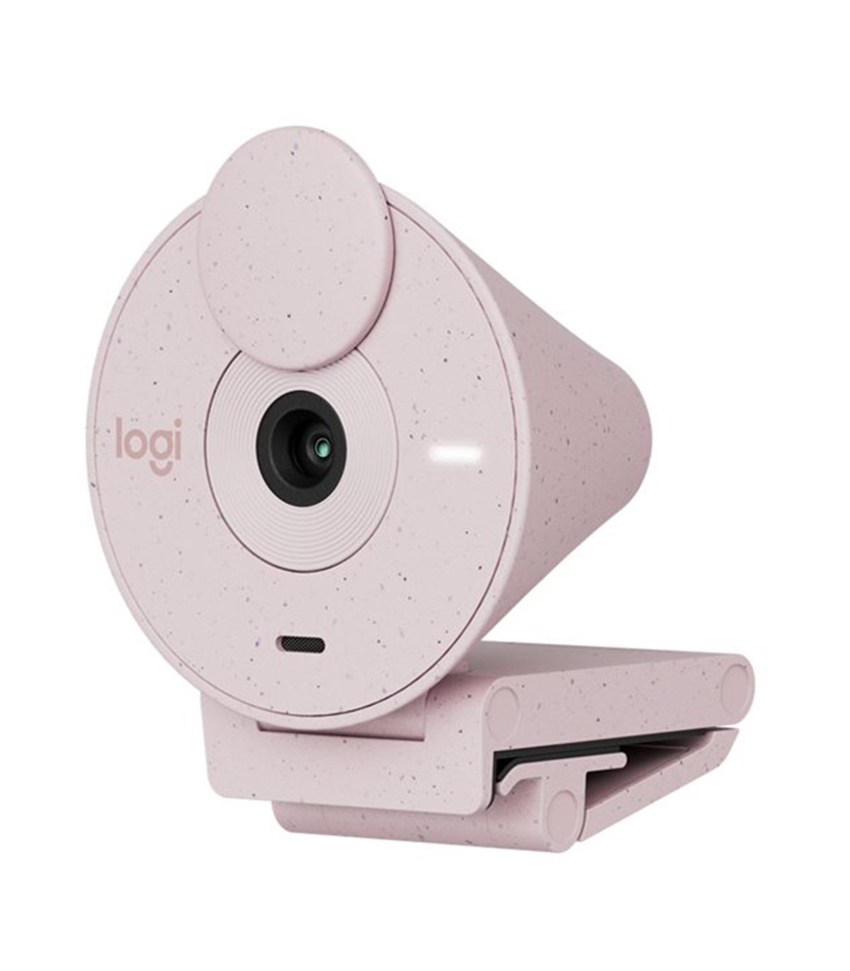 Webcam logitech brio 300 rosado full hd -  usb tipo c