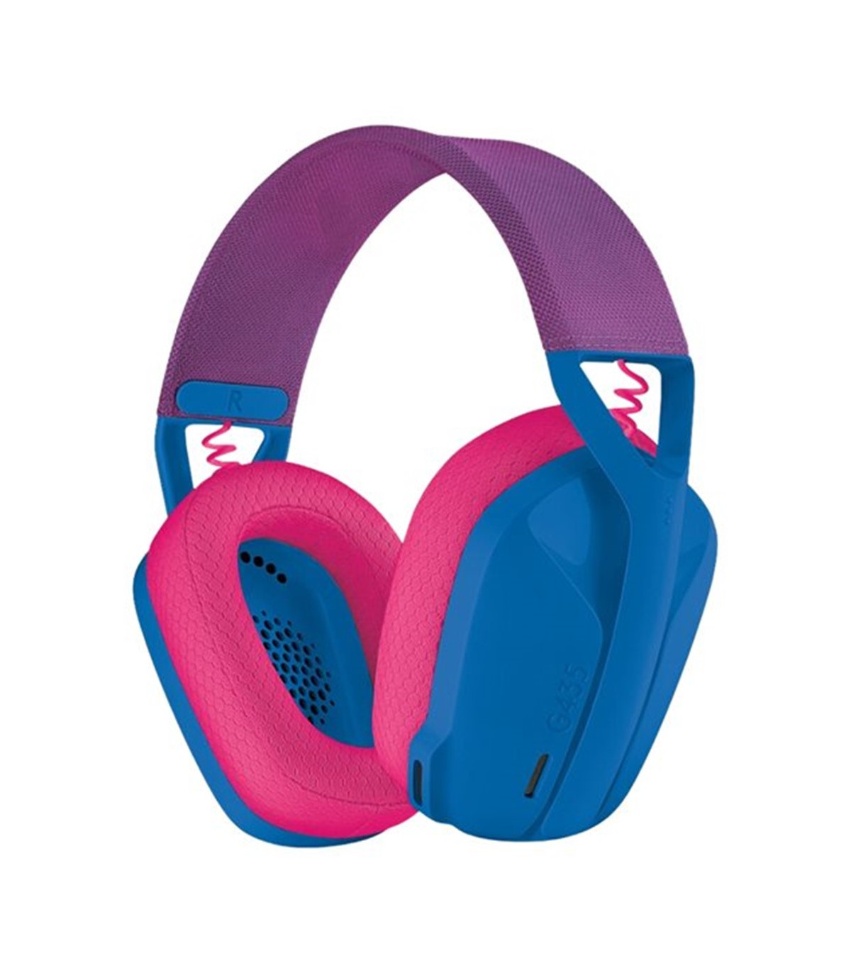 Auriculares con microfono logitech g435 gaming wireless inalambrico azul