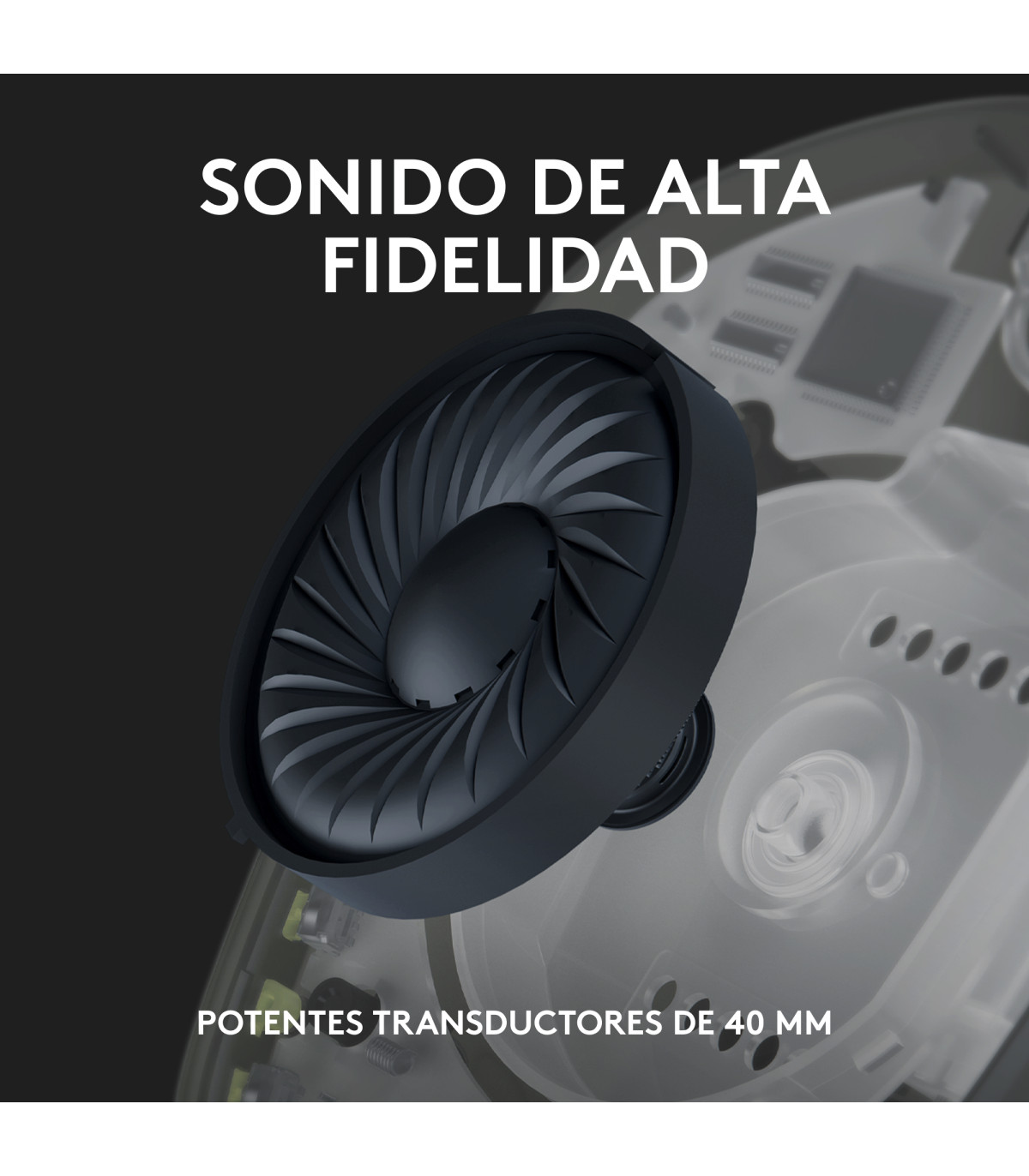 Auriculares con microfono logitech g435 gaming wireless inalambrico blanco