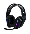 Auricular con microfono logitech g g733 gaming wireless inalambrico negro
