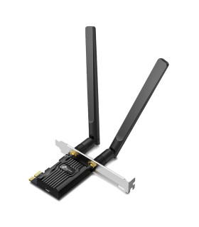 Tarjeta pci express wifi 6 tp - link archer tx20e dual band bluetooth 5.2 ax1800