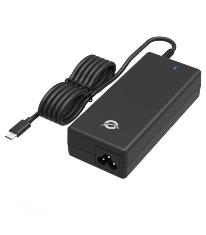 Cargador universal de portatil conceptronic 100w gan usb - c pd 3.0